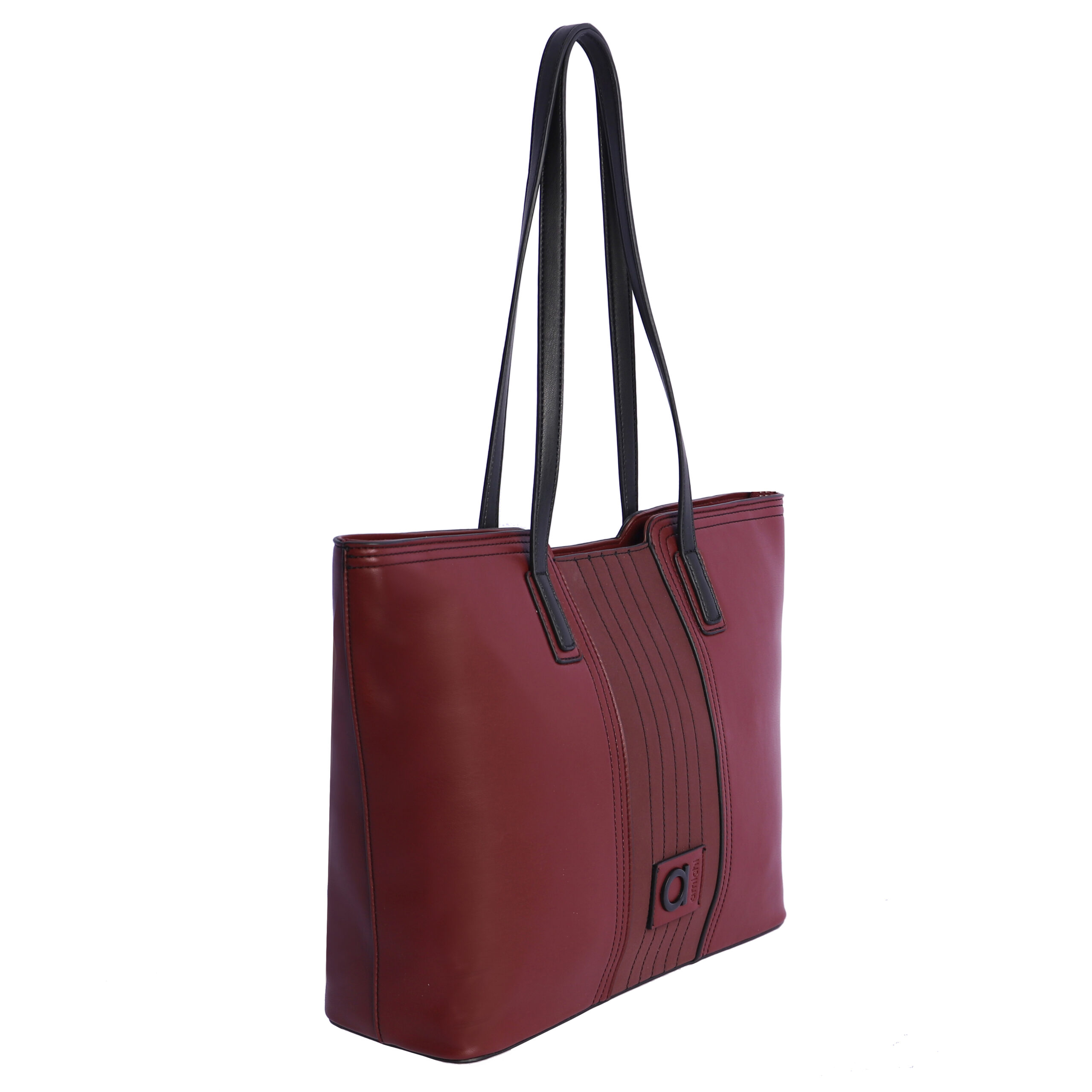 Bolso shopper para mujer Amichi Liatris de piel sintética con cremallera