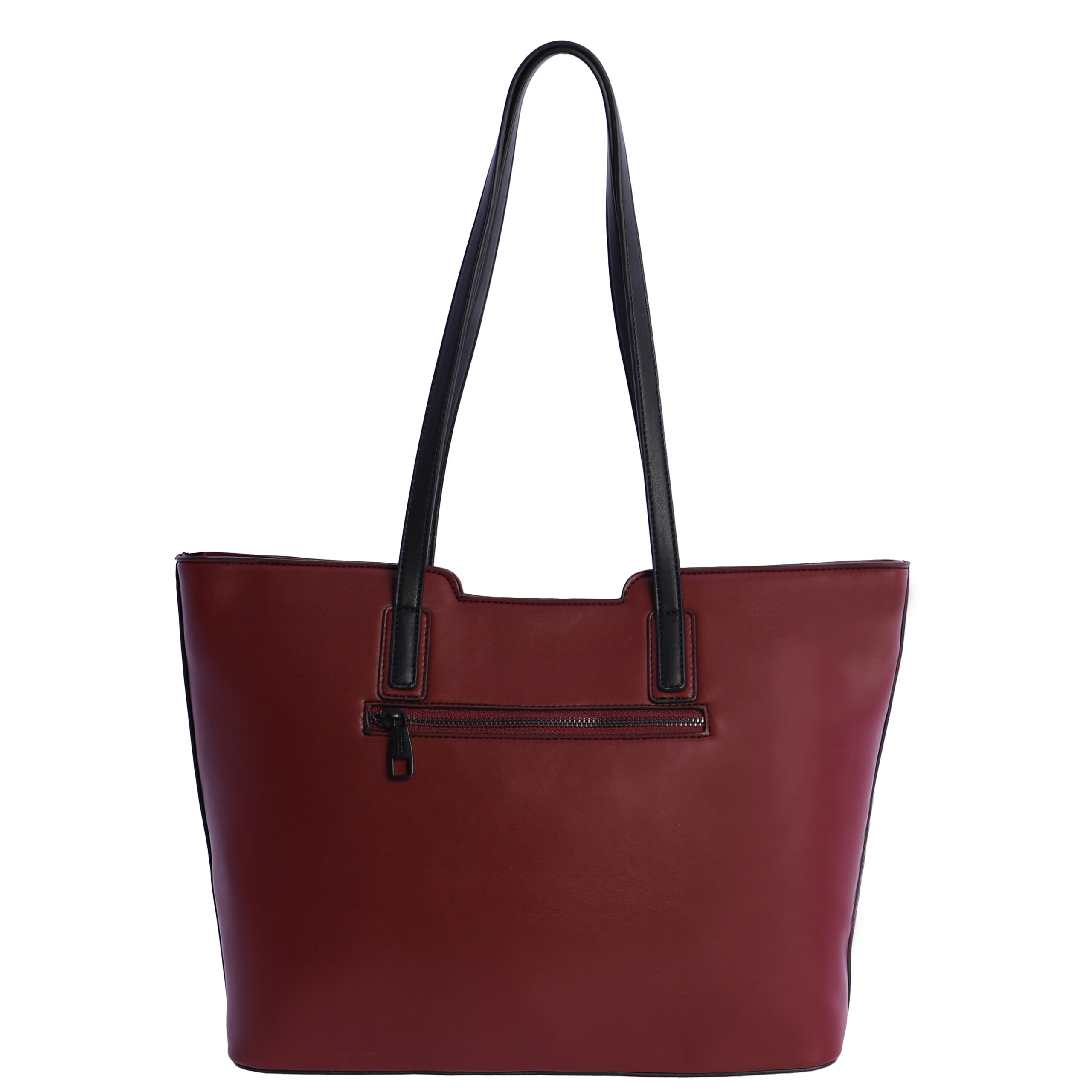 Bolso shopper para mujer Amichi Liatris de piel sintética con cremallera