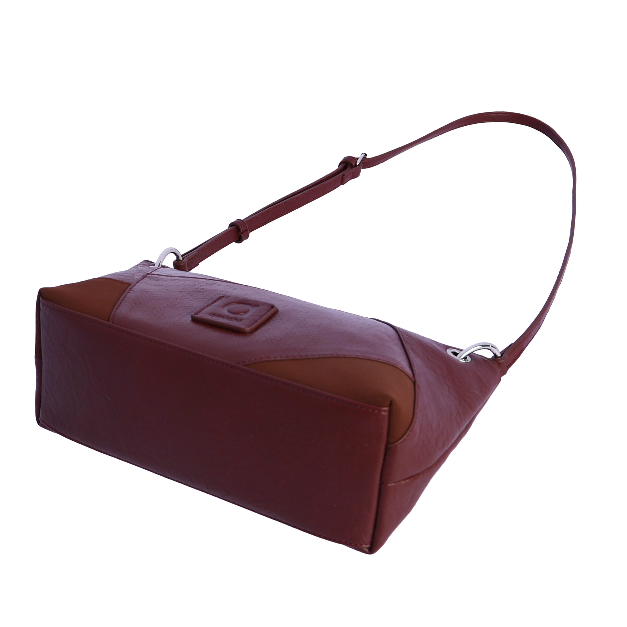 Bolso bandolera para mujer Amichi Fatsia de piel sintética con cremallera