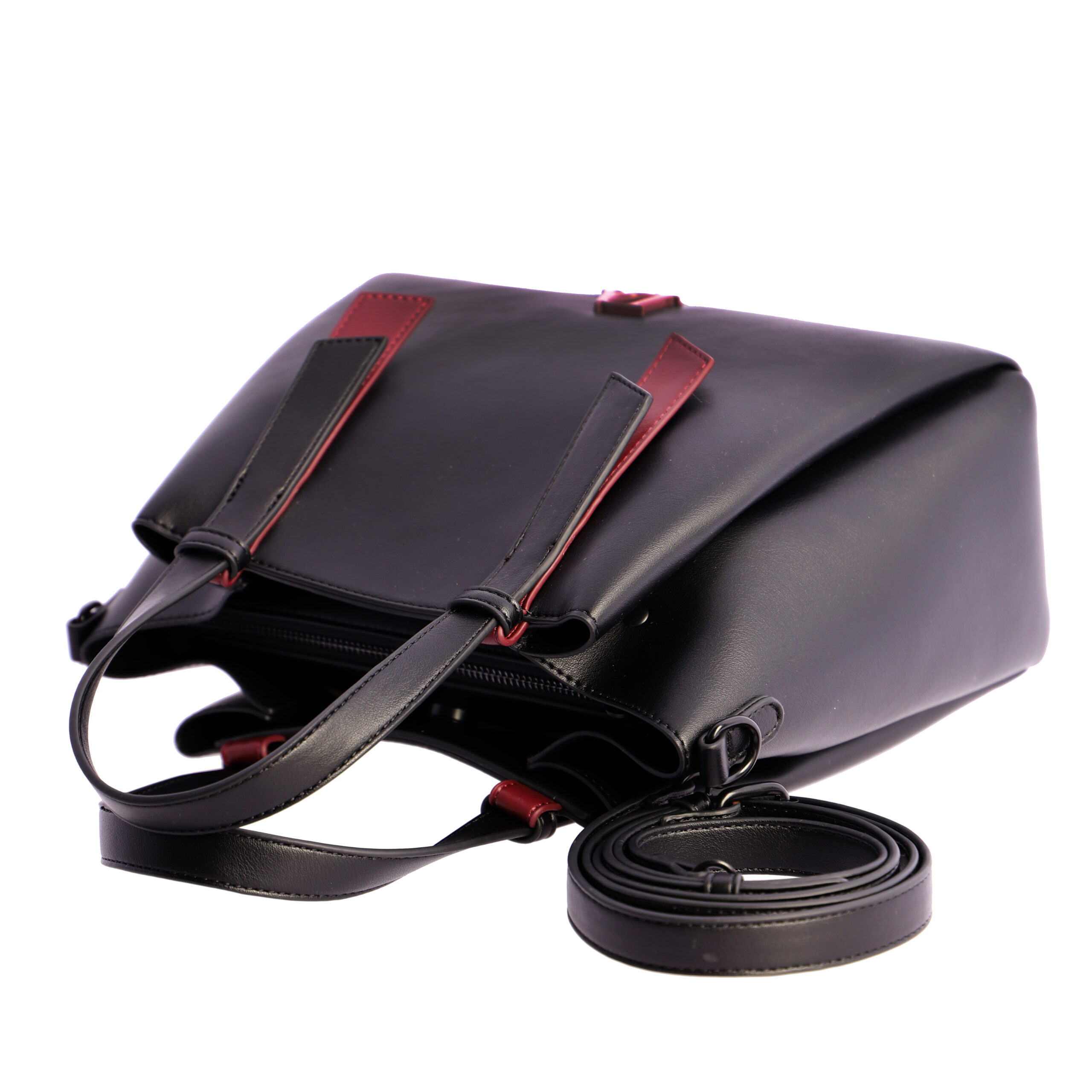 Bolso de mano para mujer DON ALGODON Glacira de piel sintética con cremallera