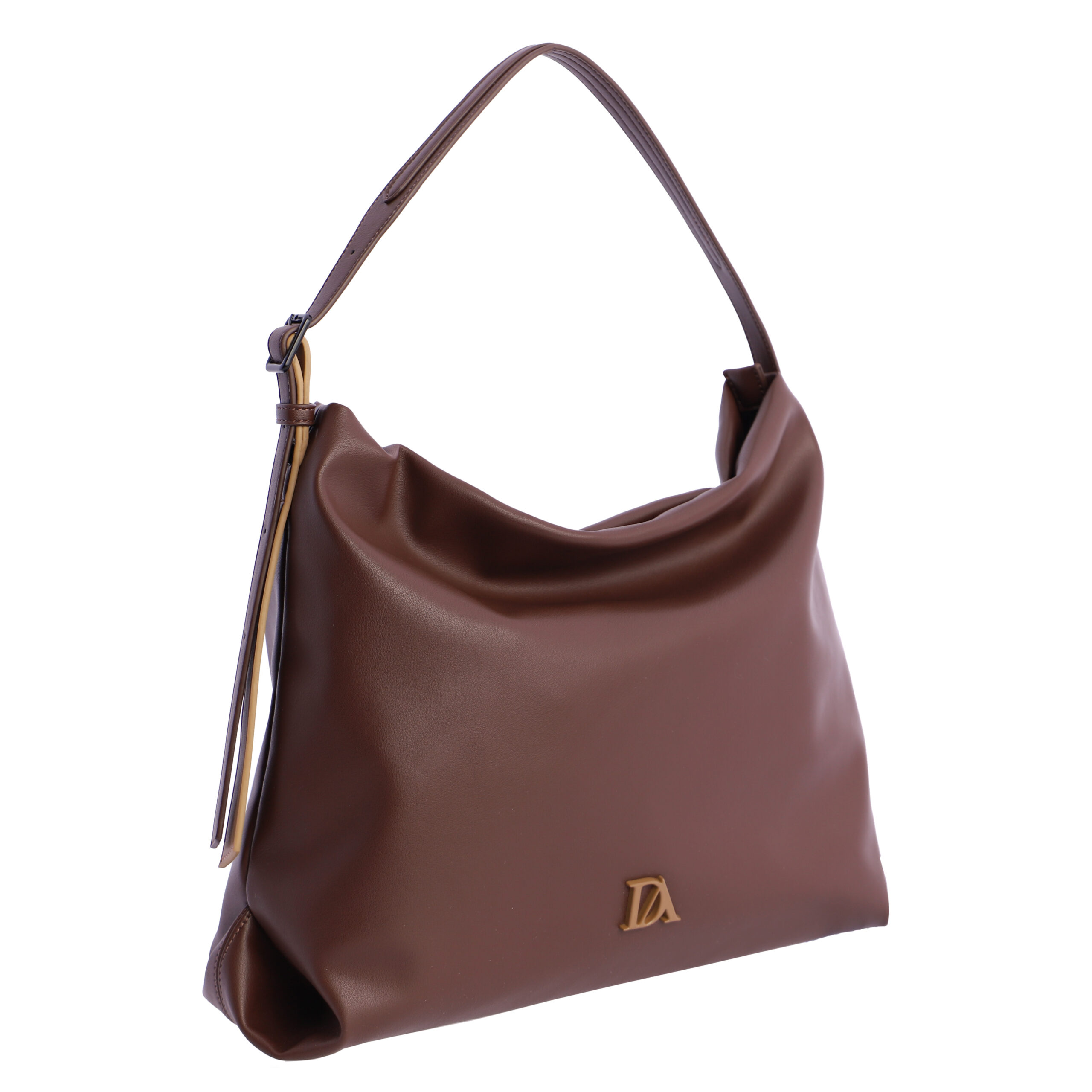 Bolso de hombro para mujer DON ALGODON Romena de piel sintética con cremallera