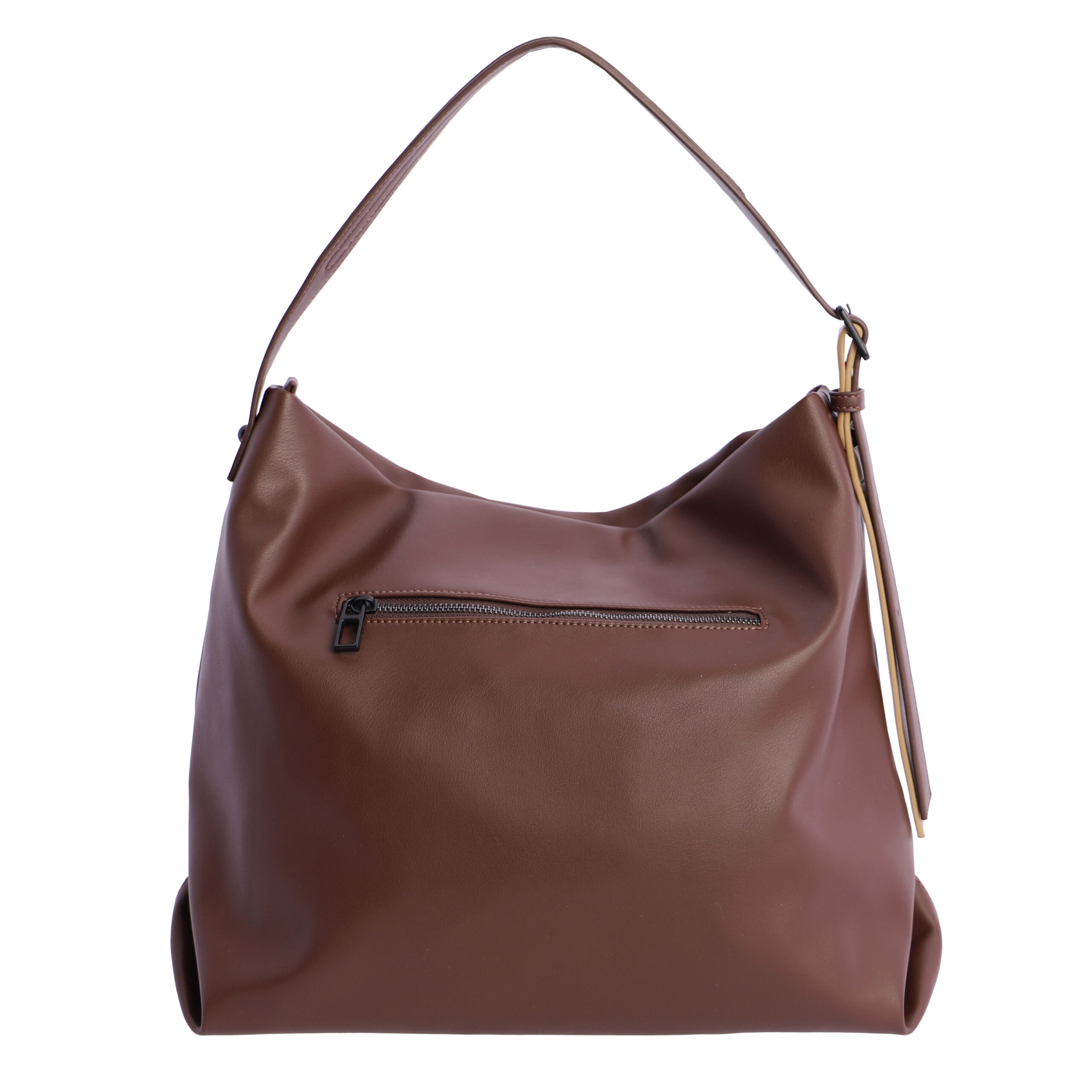 Bolso de hombro para mujer DON ALGODON Romena de piel sintética con cremallera