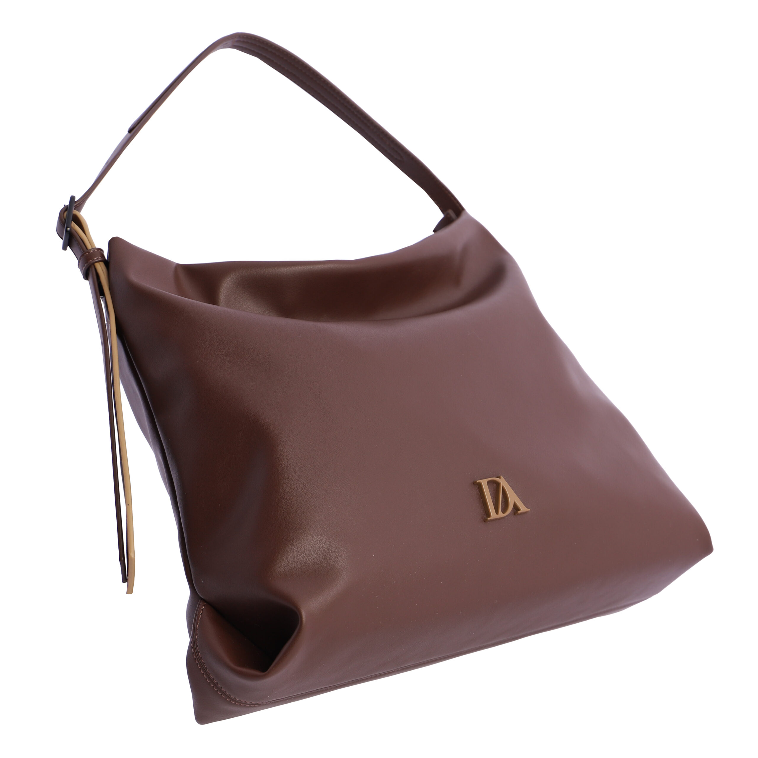 Bolso de hombro para mujer DON ALGODON Romena de piel sintética con cremallera