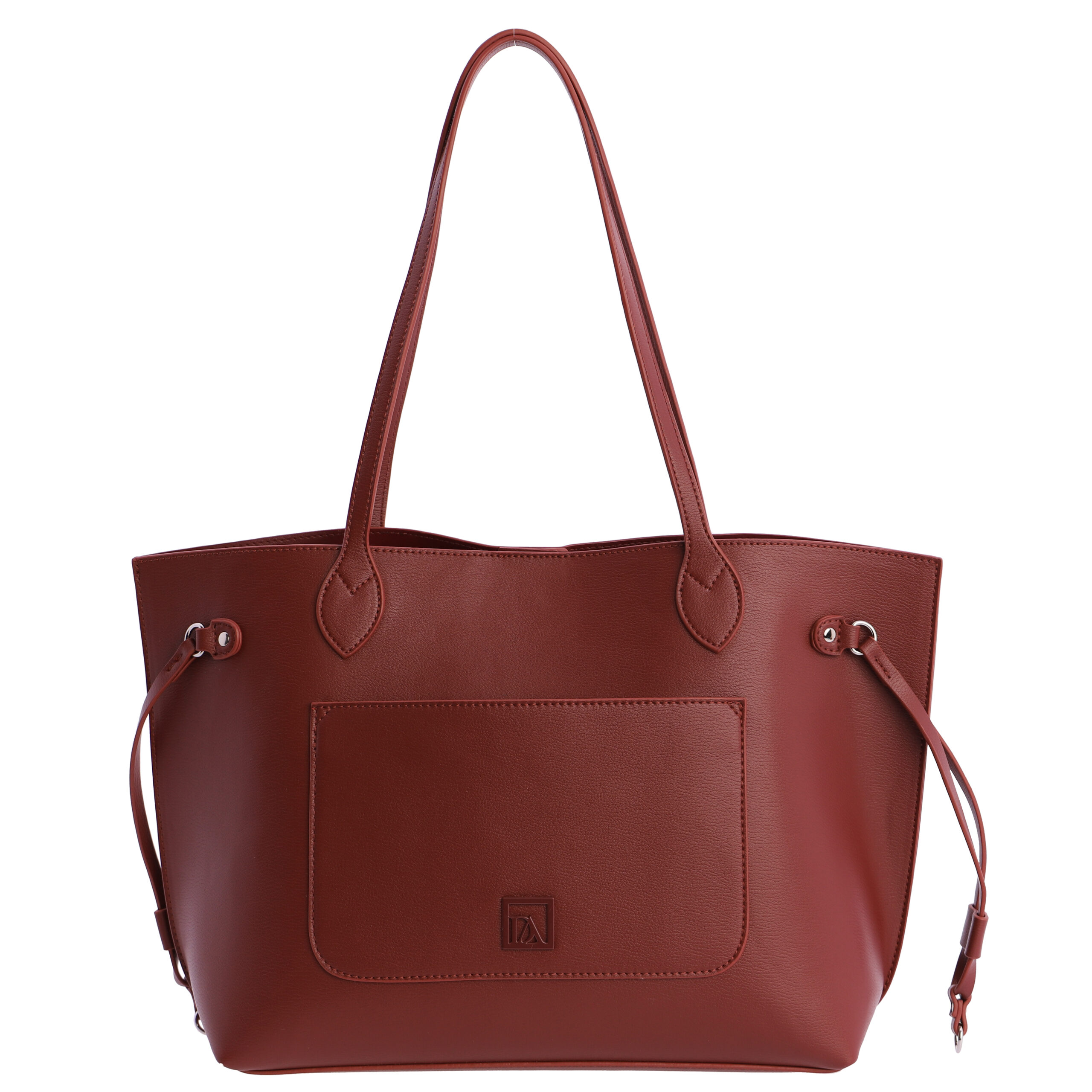 Bolso shopper para mujer DON ALGODON Danira de piel sintética con cremallera