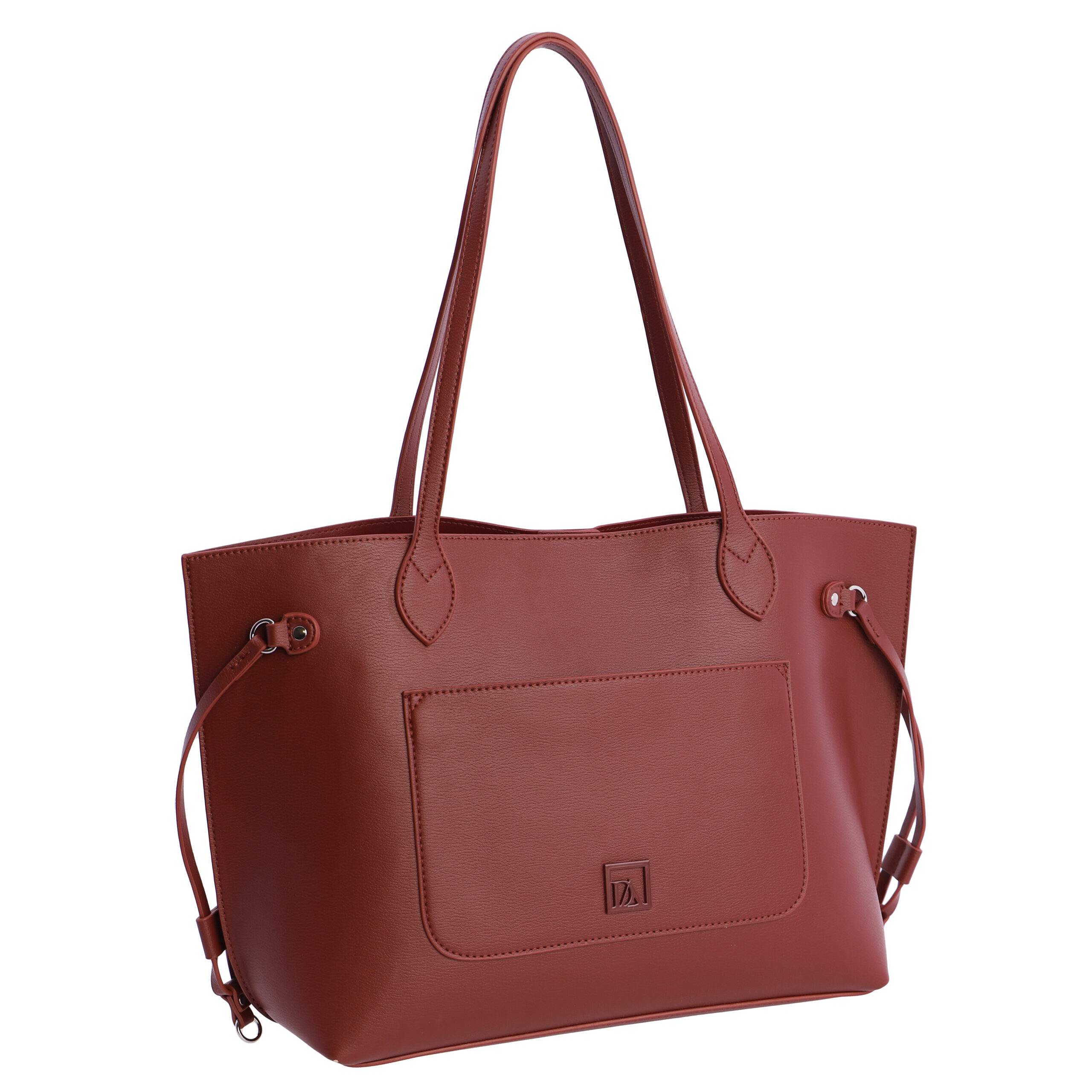 Bolso shopper para mujer DON ALGODON Danira de piel sintética con cremallera