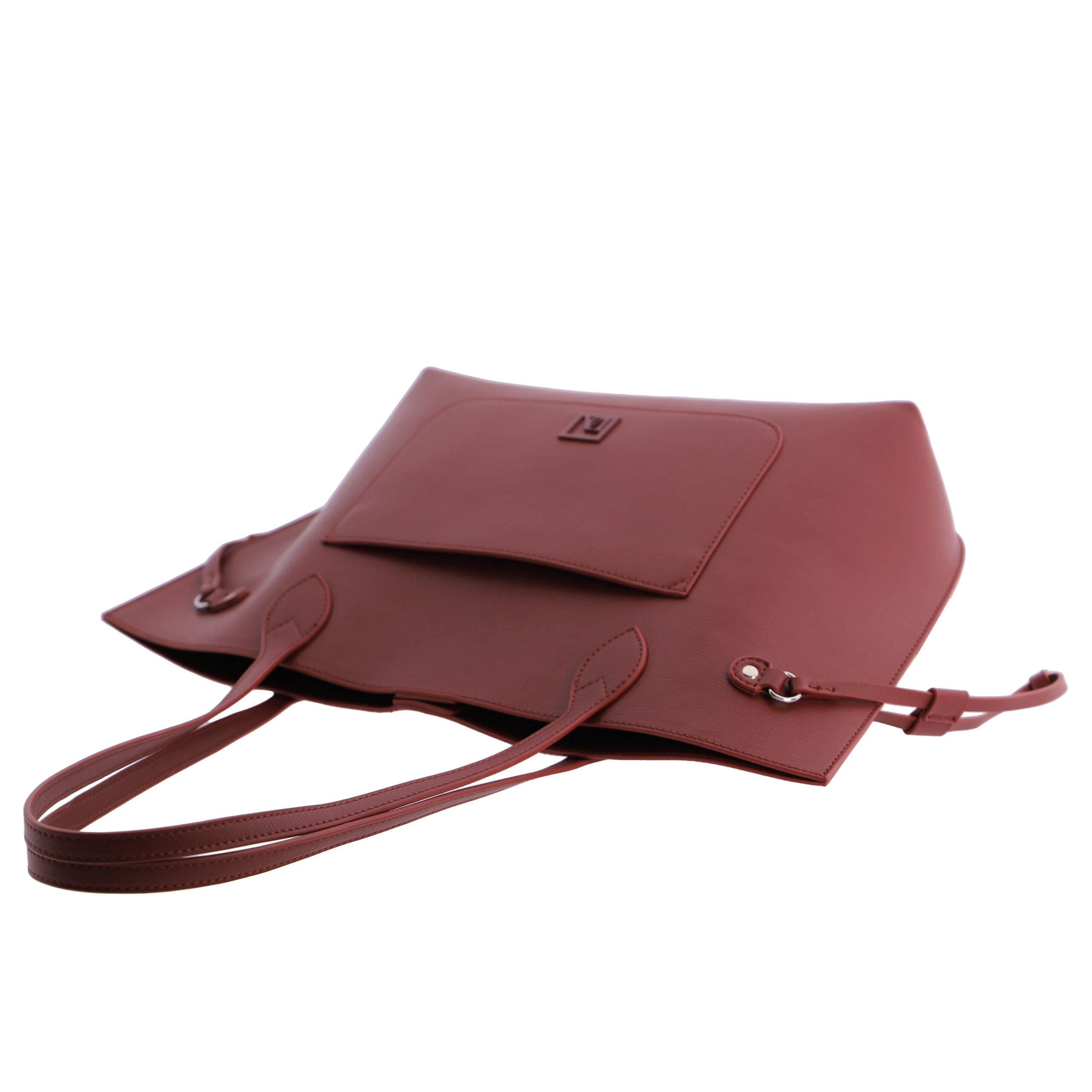 Bolso shopper para mujer DON ALGODON Danira de piel sintética con cremallera