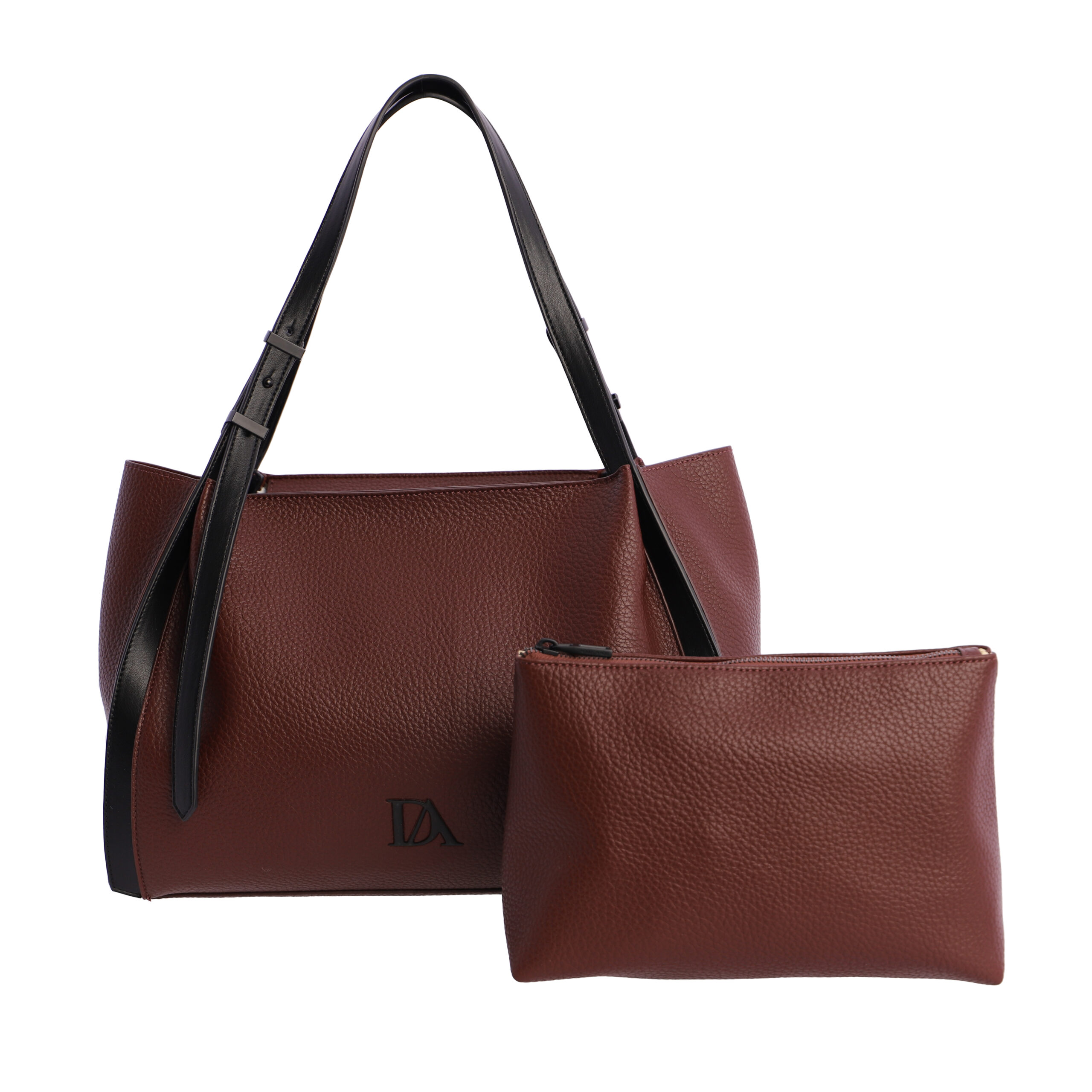 Bolso de hombro para mujer DON ALGODON Mireya de piel sintética con bolso interior