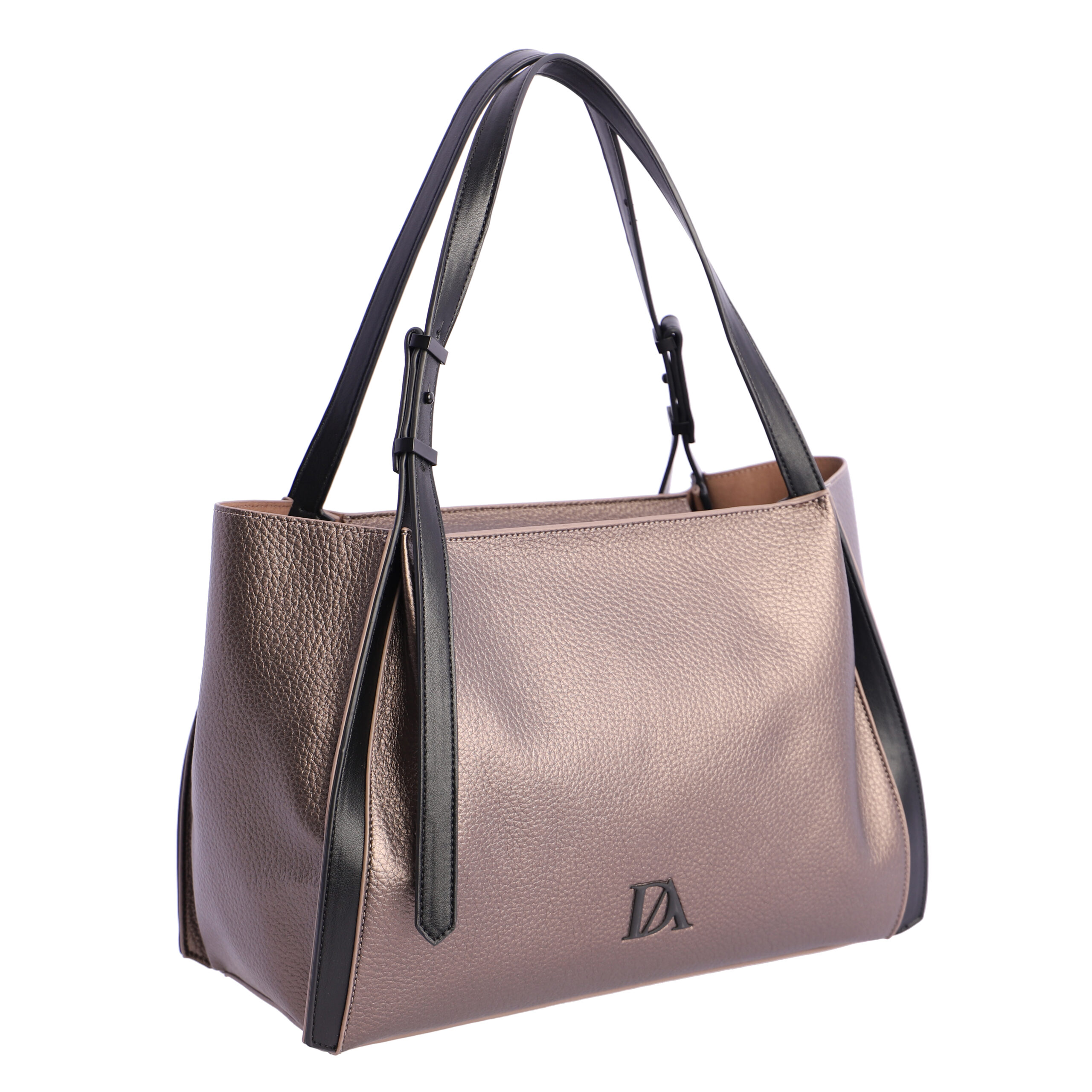 Bolso de hombro para mujer DON ALGODON Mireya de piel sintética con bolso interior