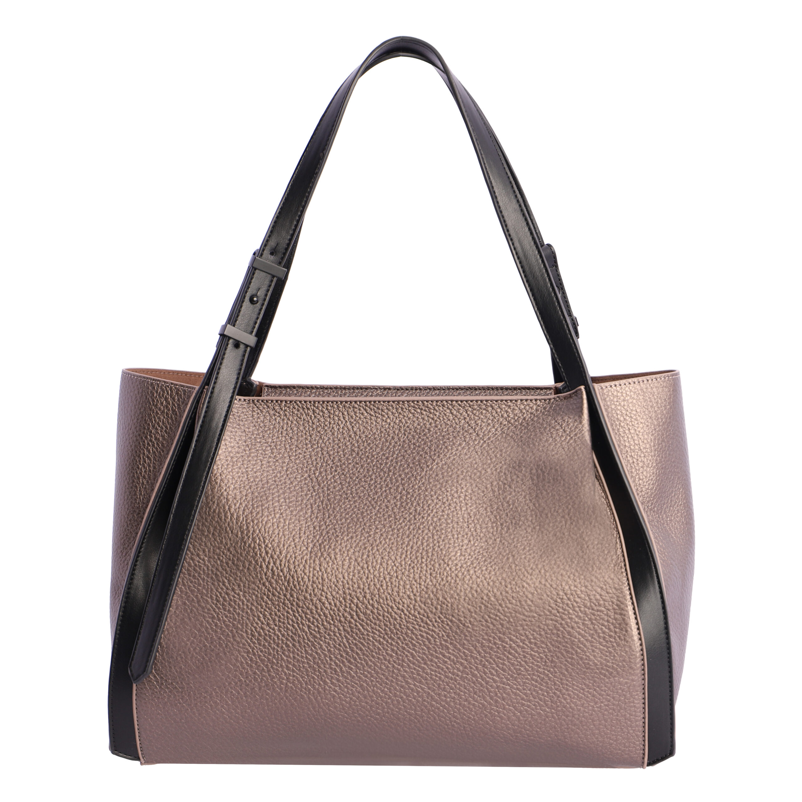 Bolso de hombro para mujer DON ALGODON Mireya de piel sintética con bolso interior