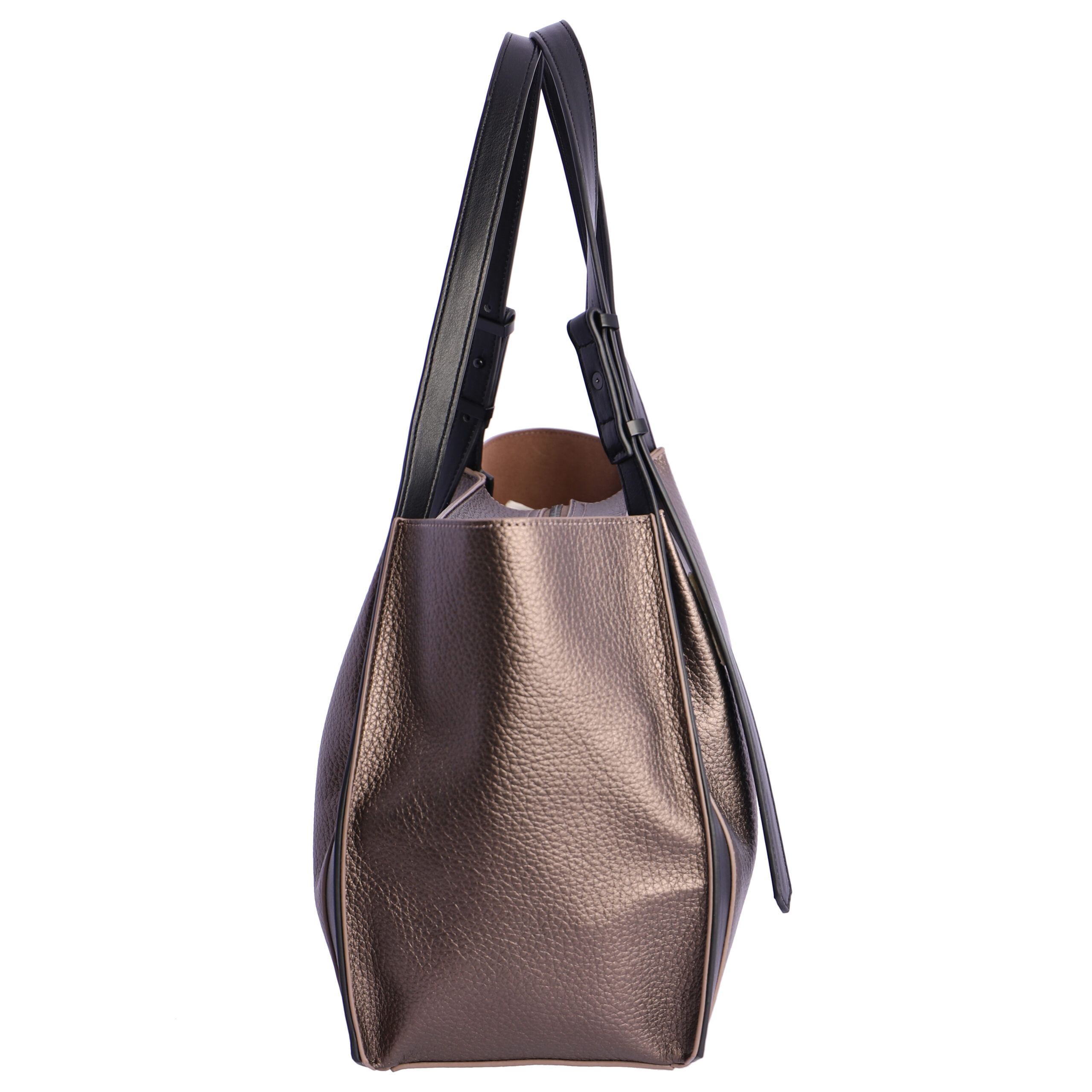 Bolso de hombro para mujer DON ALGODON Mireya de piel sintética con bolso interior