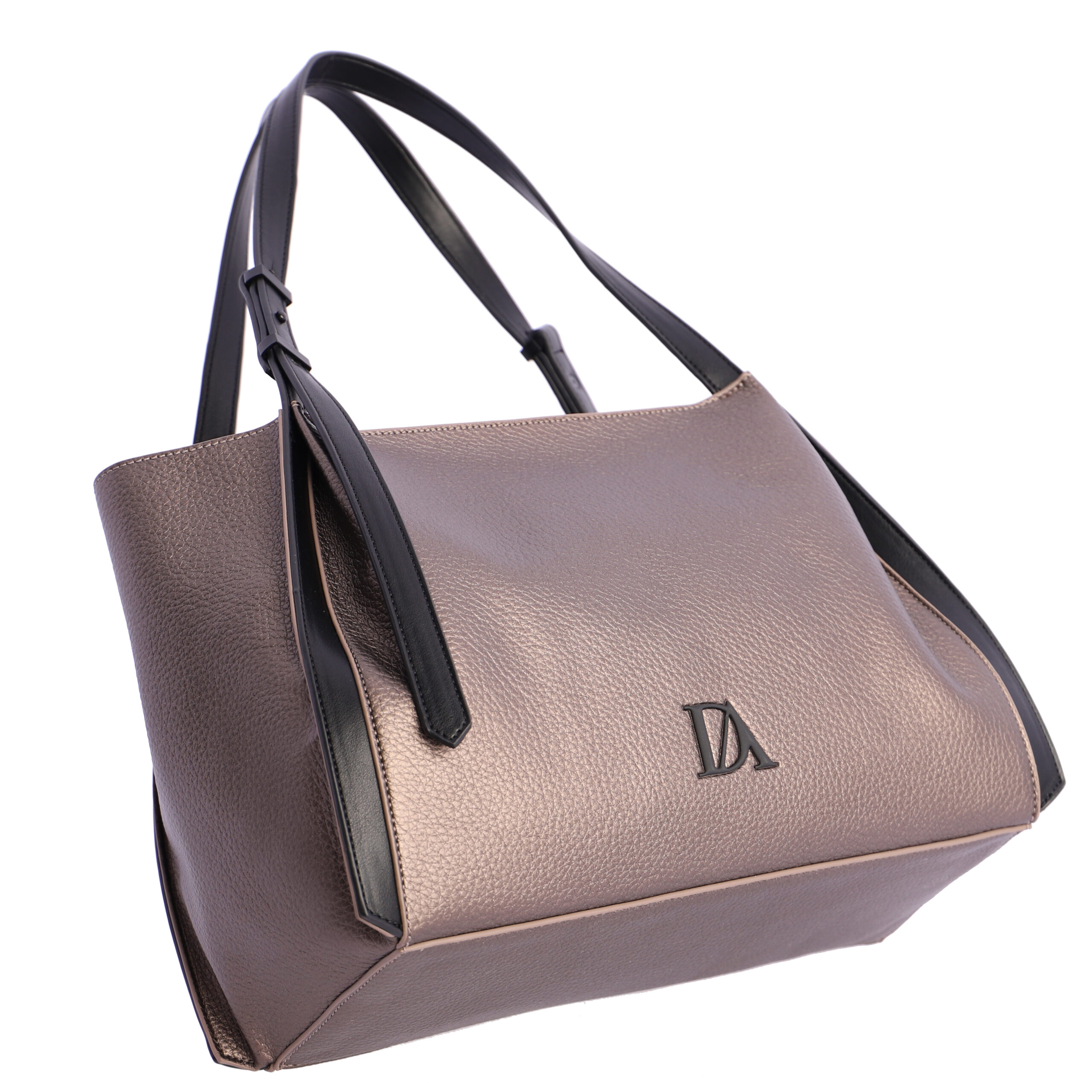 Bolso de hombro para mujer DON ALGODON Mireya de piel sintética con bolso interior