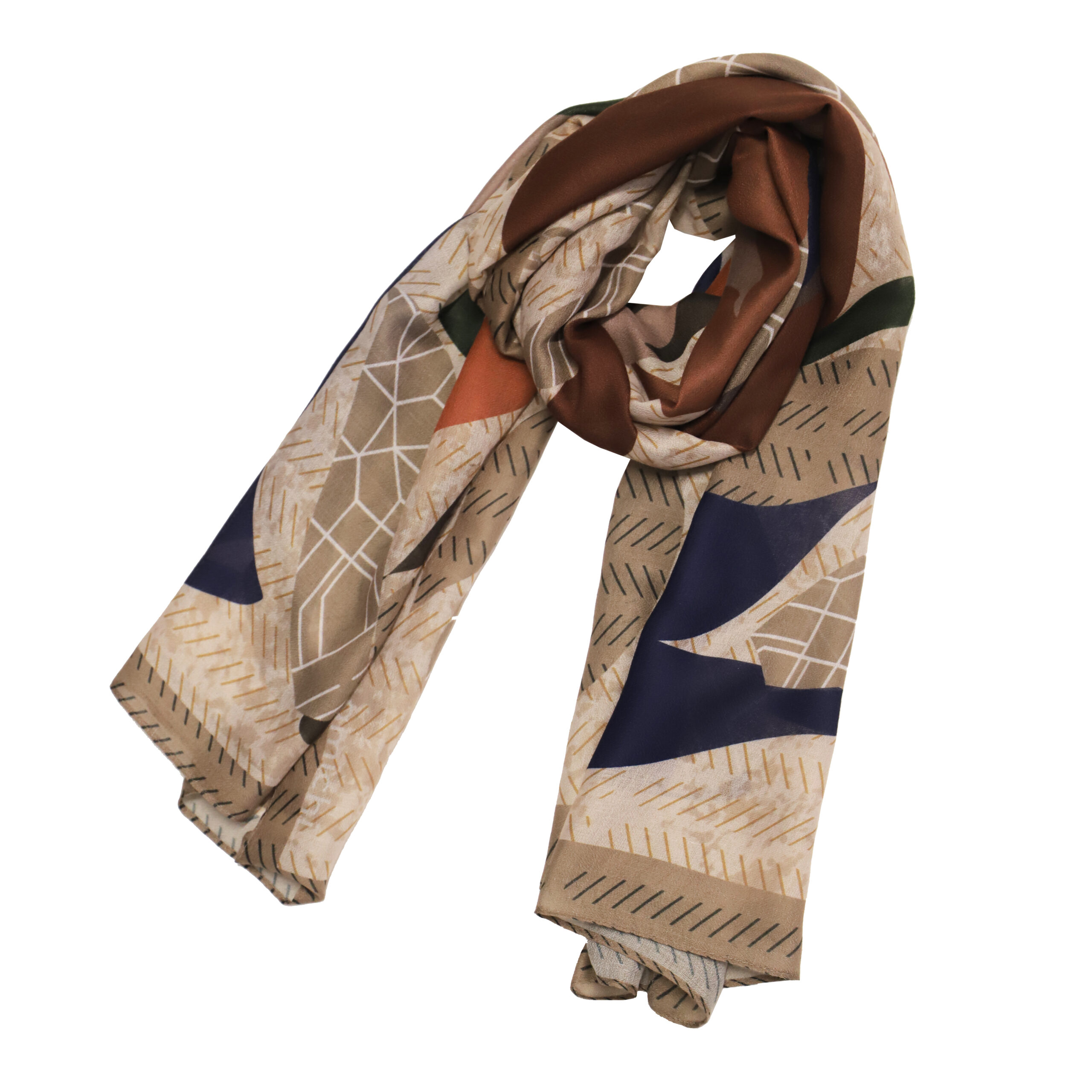 Pañuelo para mujer Amichi Endriana rectángulo