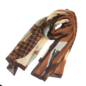 Pañuelo para mujer Don Algodon Iselva rectangulo