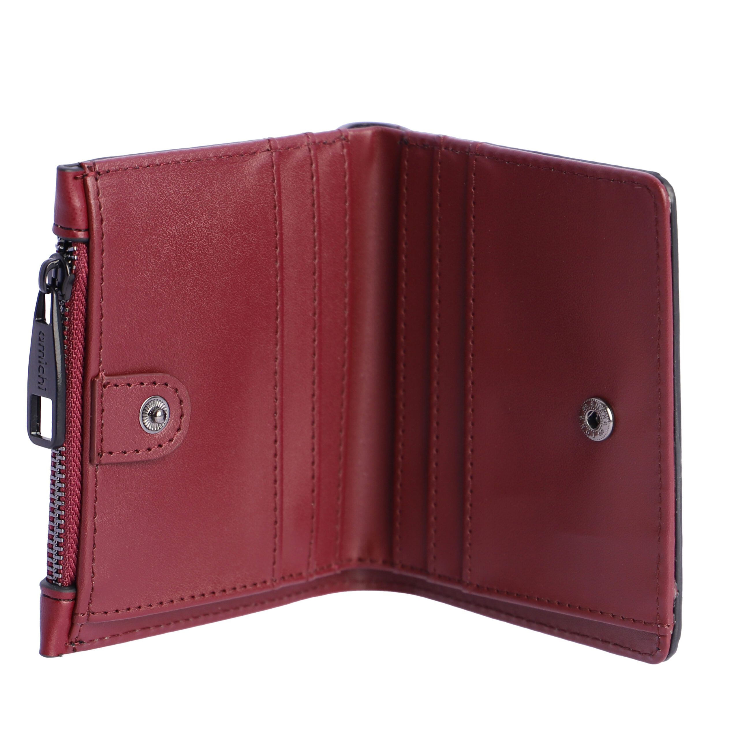 Monedero para mujer Amichi Lupino en piel sintética con cremallera