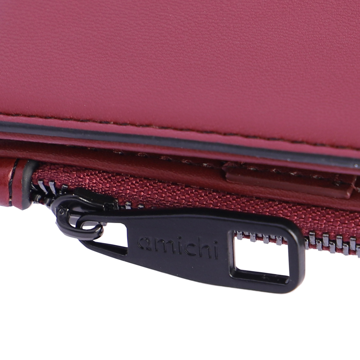 Monedero para mujer Amichi Lupino en piel sintética con cremallera