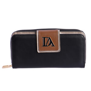 Cartera para mujer DON ALGODON Vionna de piel sintética con cremallera