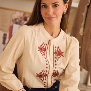 Camisa Bordados Vivienne