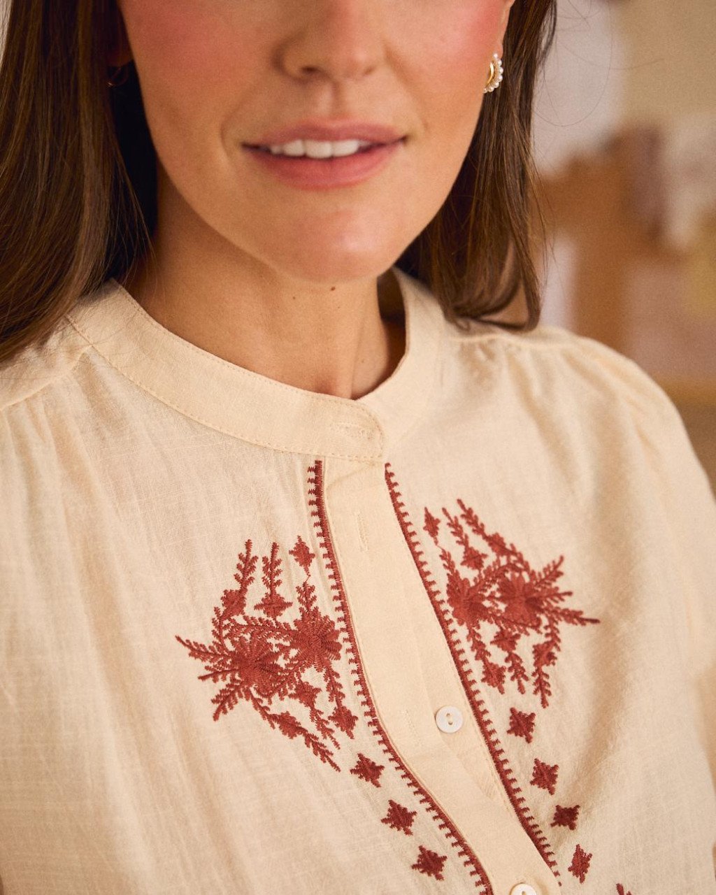 Camisa Bordados Vivienne - Imagen 5