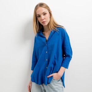 Camisa con lino
