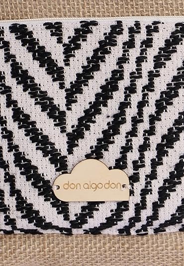 Neceser de playa para mujer Don Algodón Malva - Imagen 2