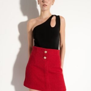Falda tweed