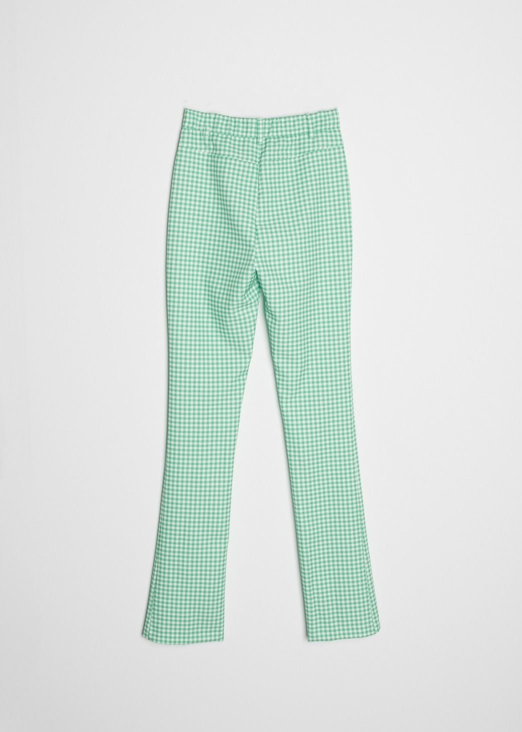 Legging verde flare cuadro vichy de Emarola - Imagen 4