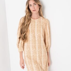 Vestido print serpiente