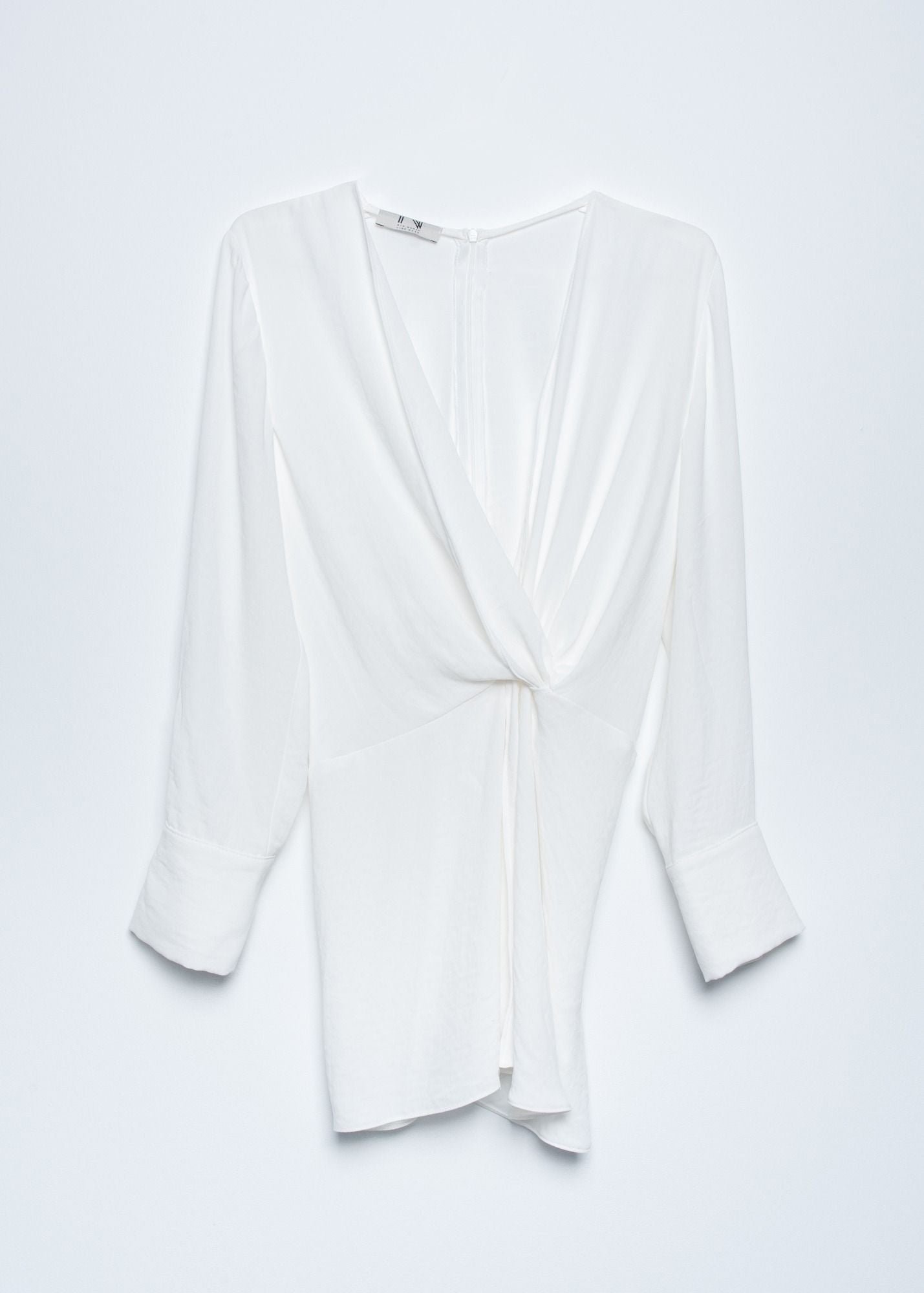 Blusa textura nudo color crudo - Imagen 4