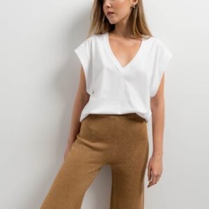 Pantalón ancho punto