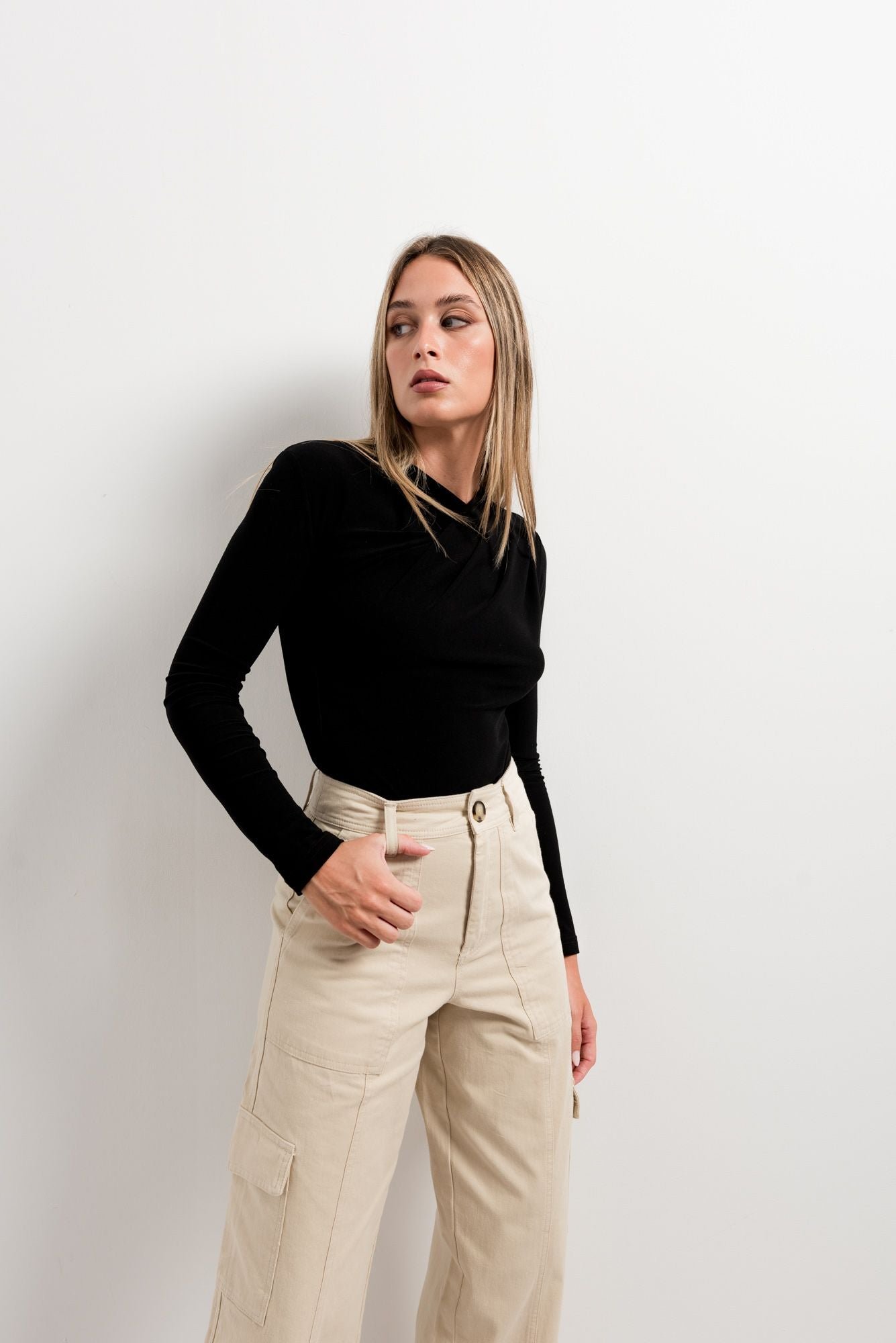 Pantalón full length cargo de Emarola