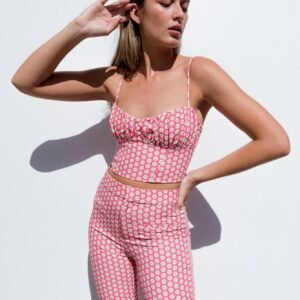 Pantalón estampado floral de Emarola