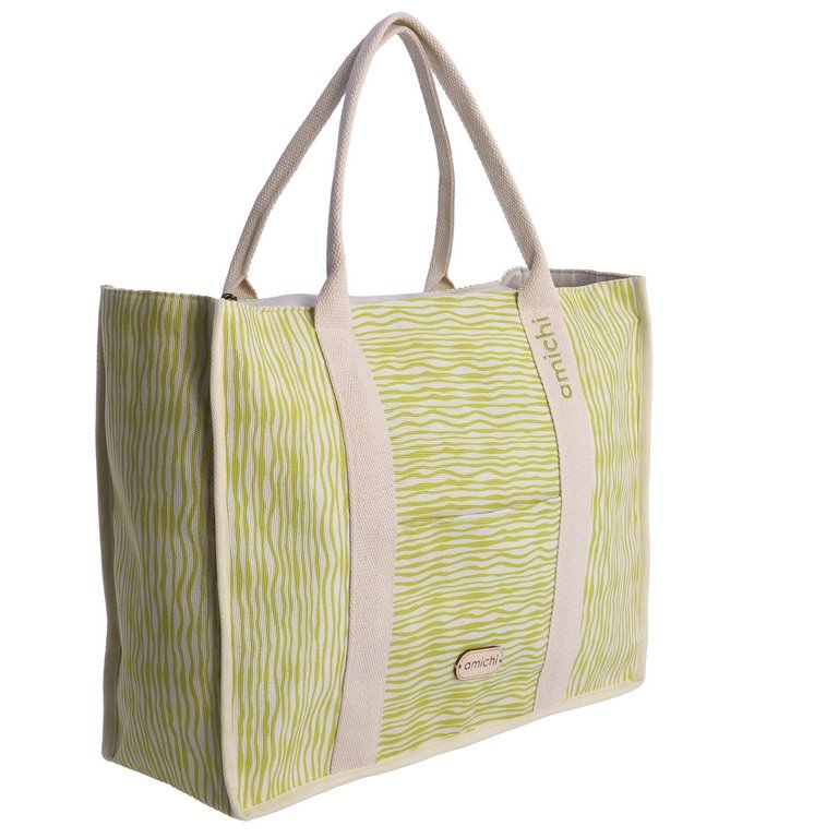 Bolso de playa de hombro para mujer AMICHI Coral - Imagen 5