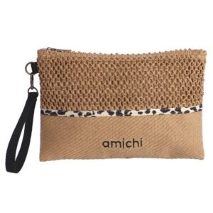 Neceser de playa de mano para mujer AMICHI Mango