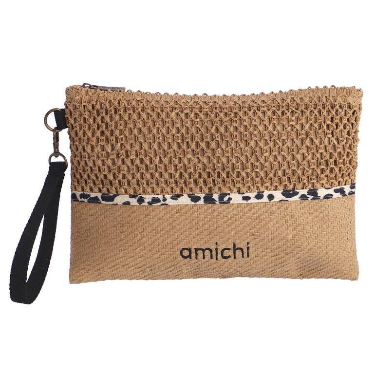 Neceser de playa de mano para mujer AMICHI Mango