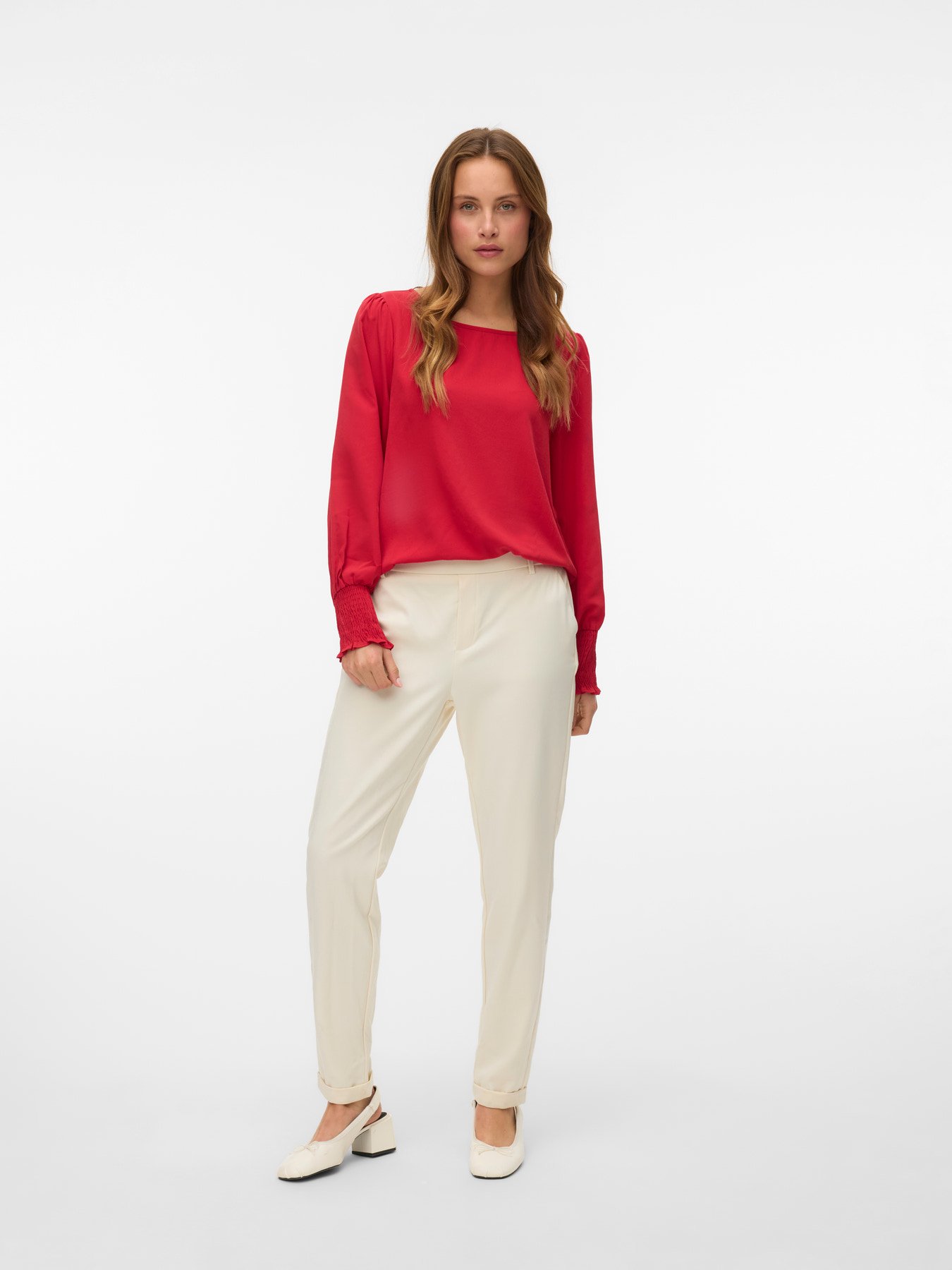 Pantalón sólido holgado modelo Maya - Imagen 12