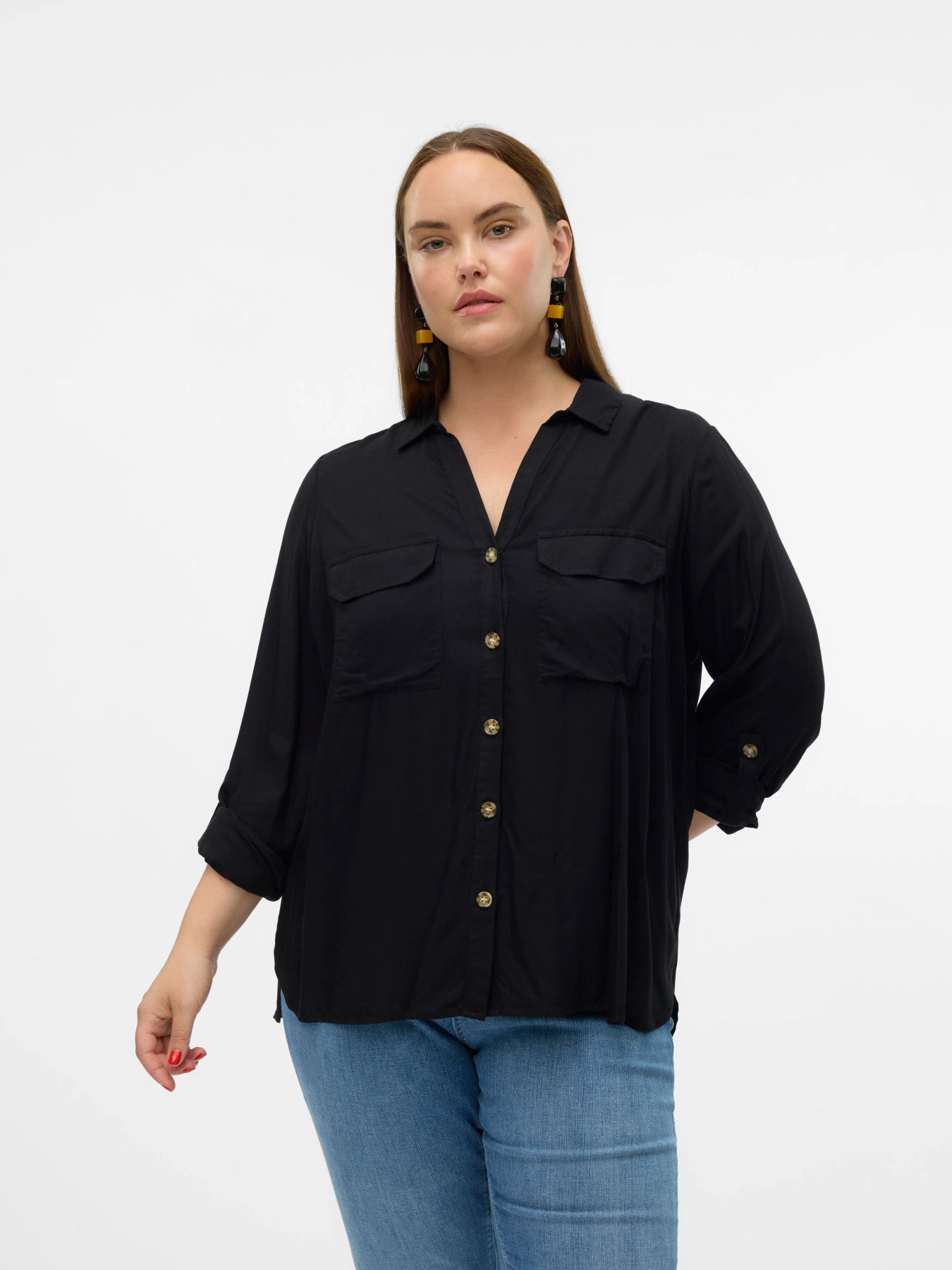 Camisa de manga larga curve - Imagen 7