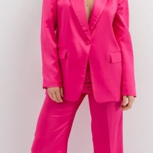 Pantalón satinado recto de Emarola