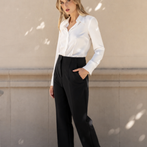 Pantalón tiro alto culotte de Emarola