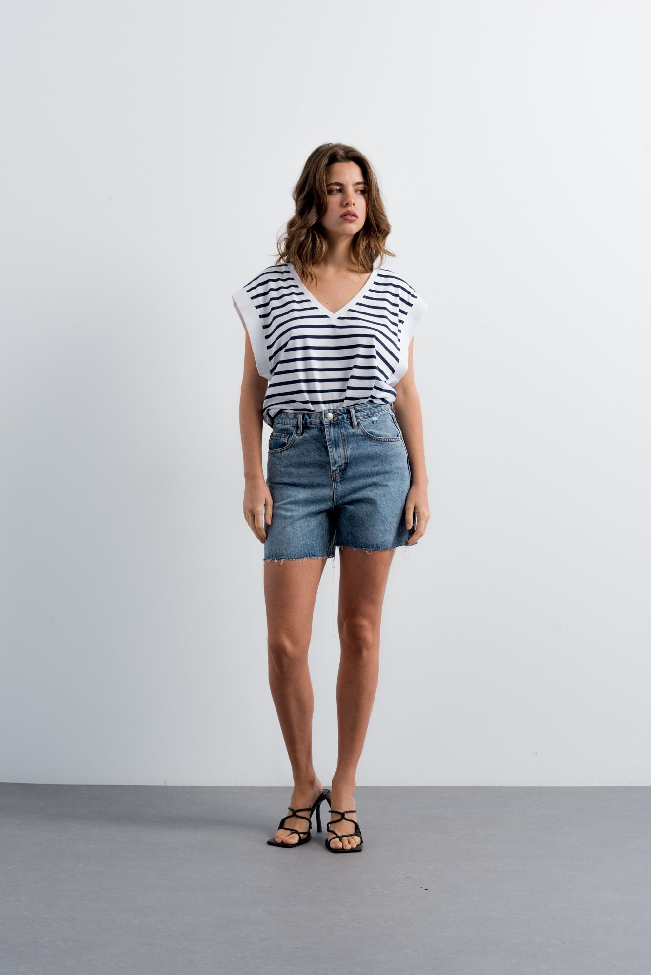 Bermudas denim