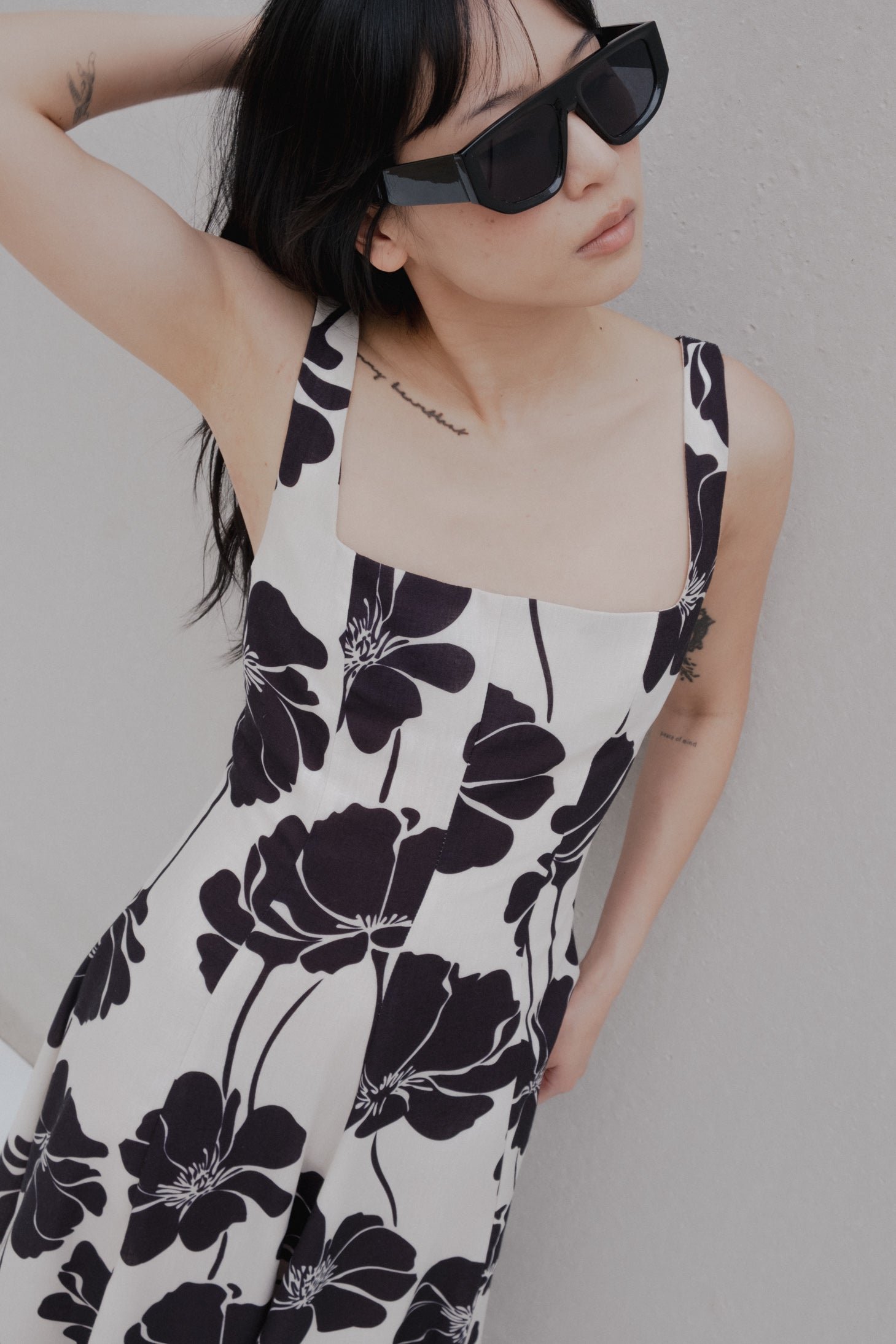 Vestido midi estampado - Imagen 4