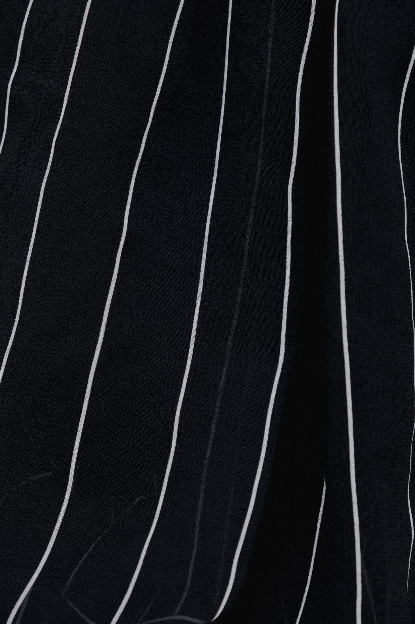 Pantalón bombacho rayas - Negro - Imagen 5