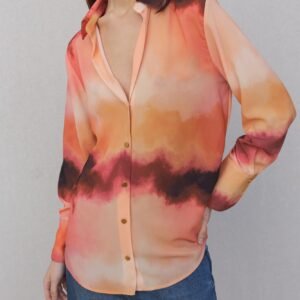 Camisa estampado - Coral
