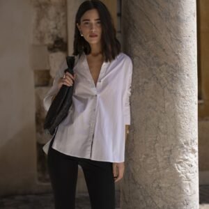 Camisa popelín - Blanco