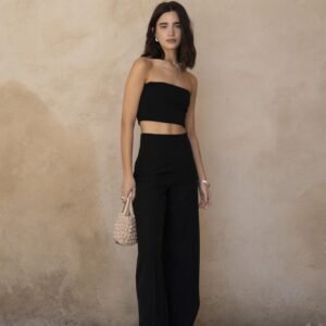 Pantalón fluido - Negro
