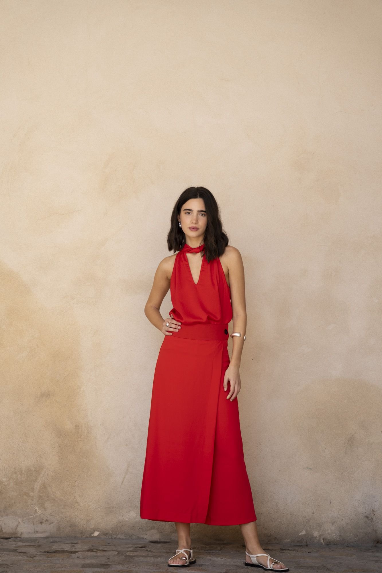 Pantalón sobrefalda