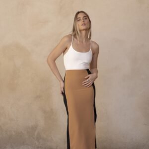 Vestido color block
