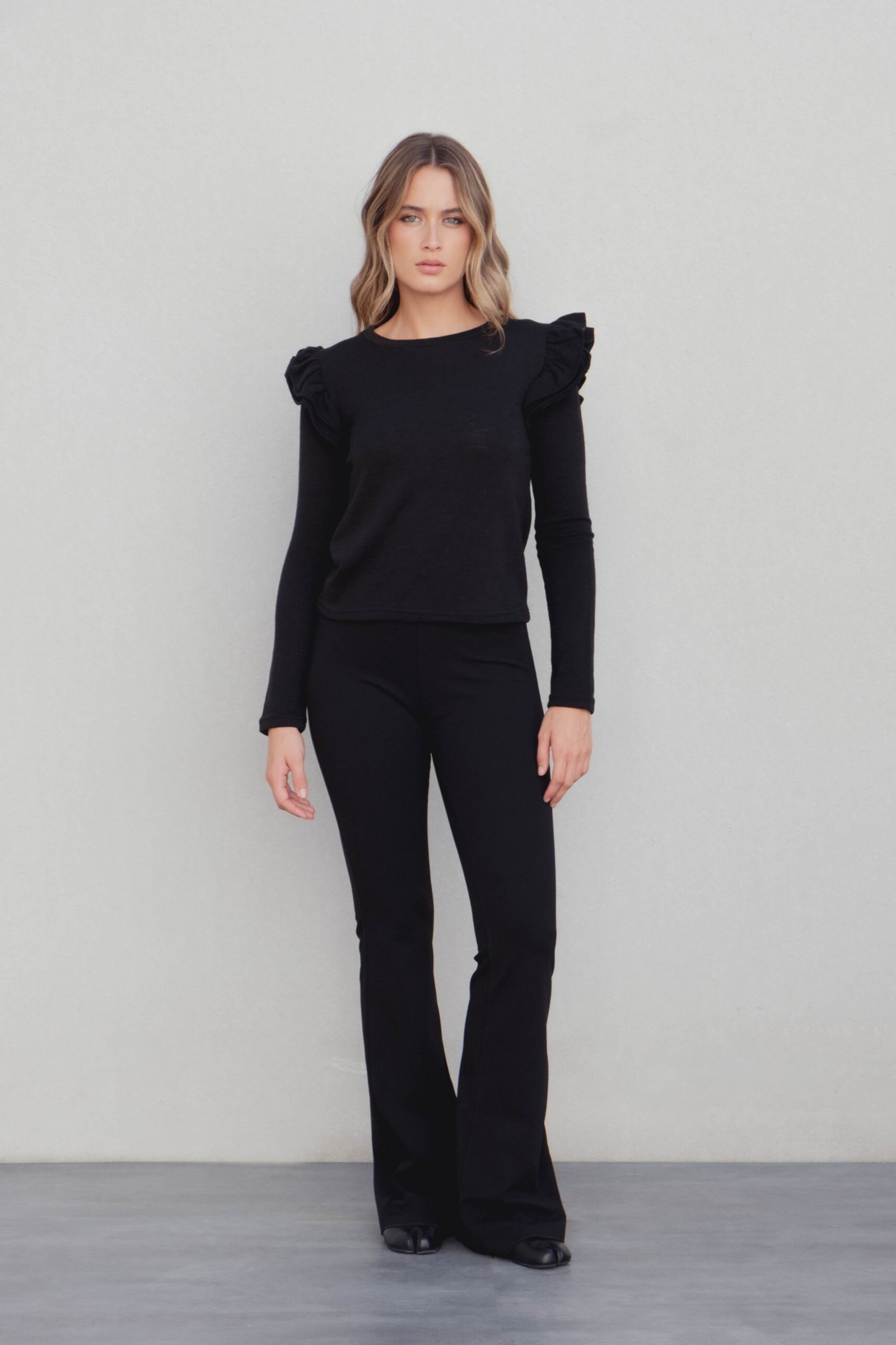 Jersey volantes - Negro - Imagen 2
