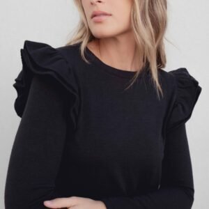Jersey volantes - Negro
