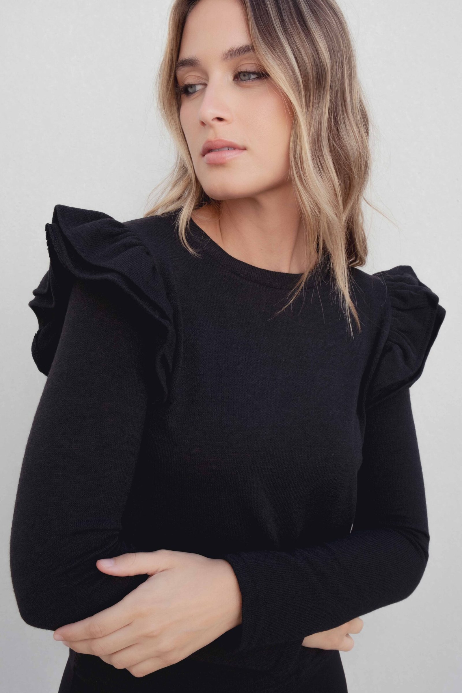 Jersey volantes - Negro