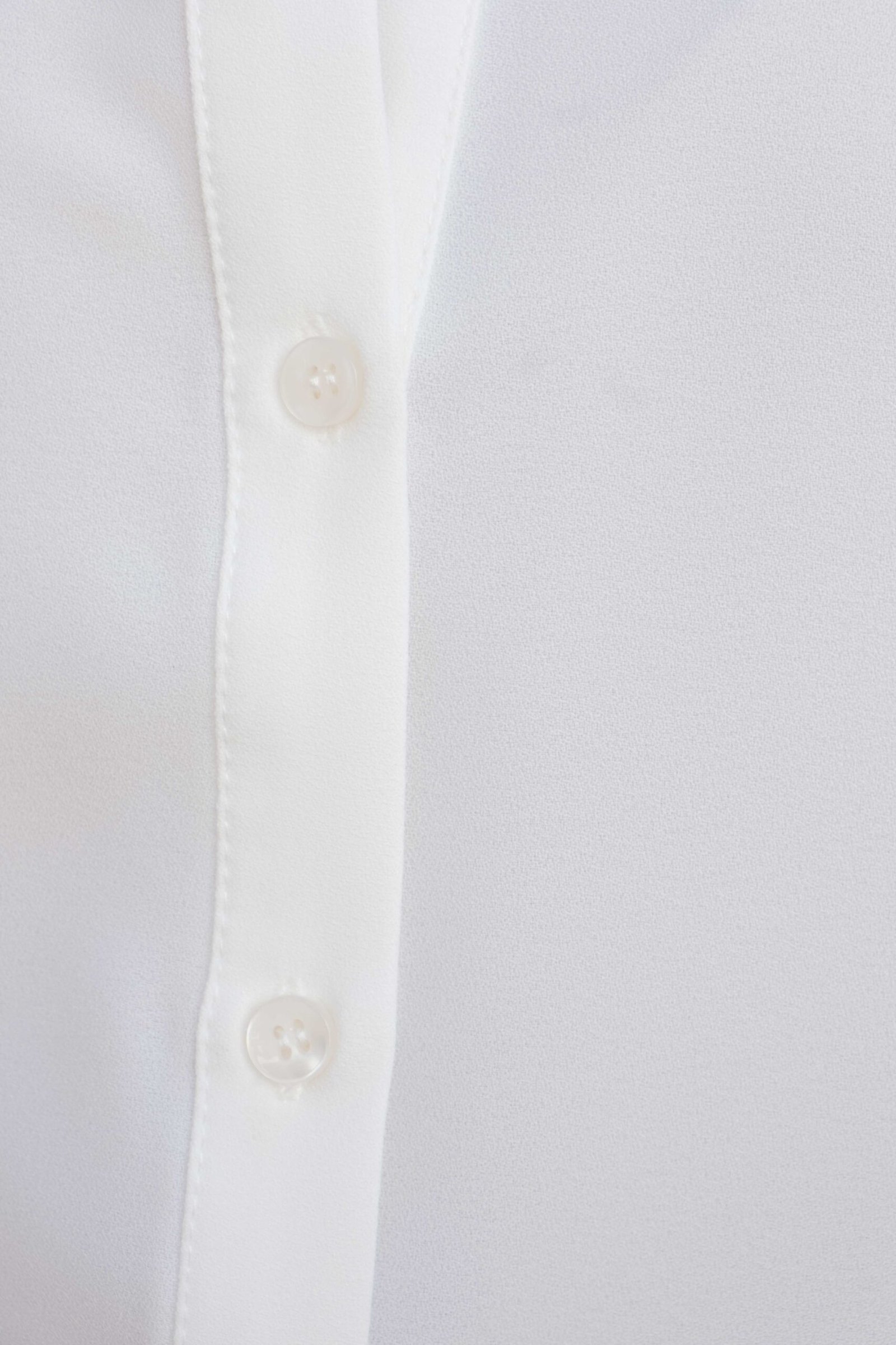 Camisa textura con pliegues - Crudo - Imagen 5